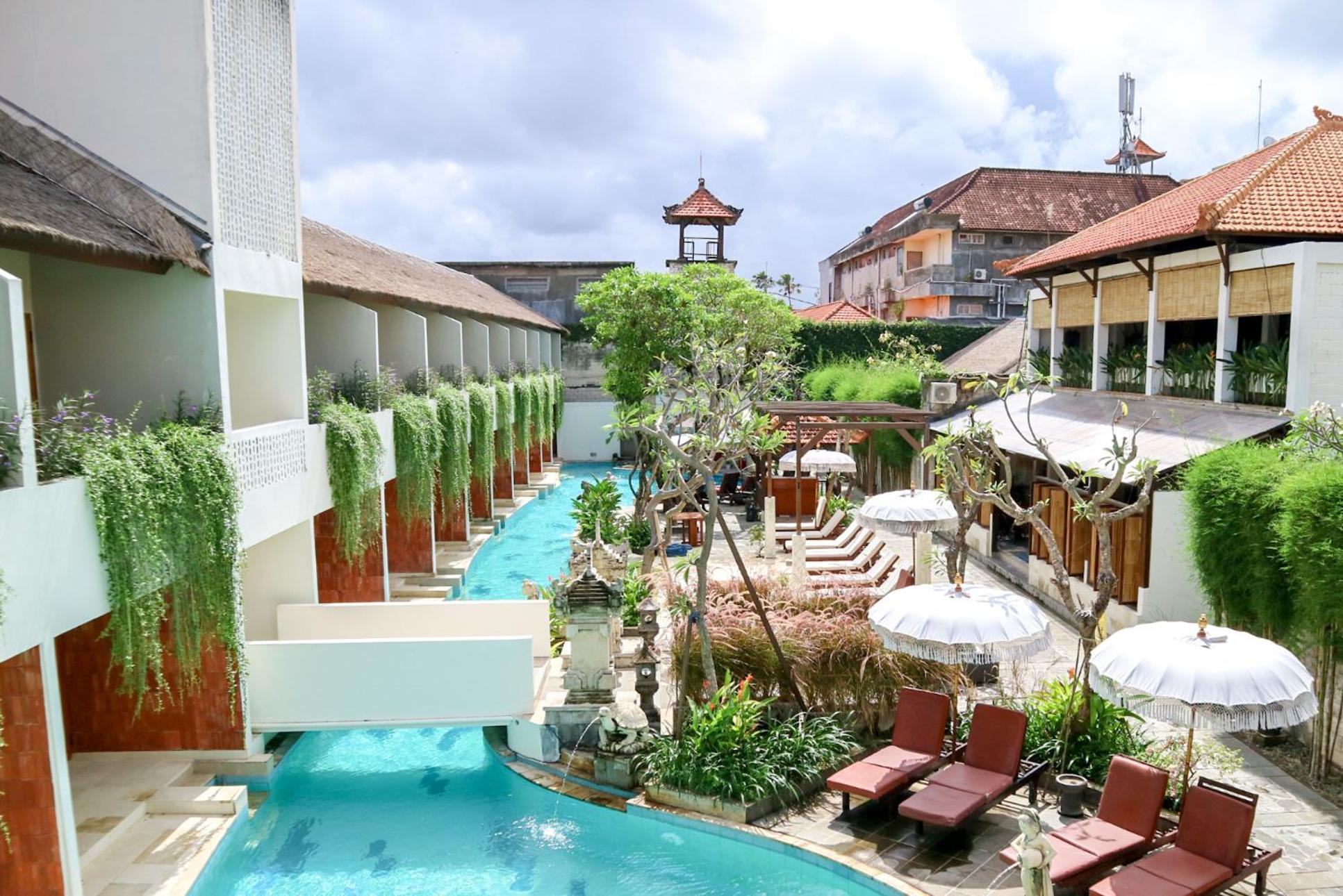 The Lagoon Bali Pool Hotel And Suites Легиан Экстерьер фото